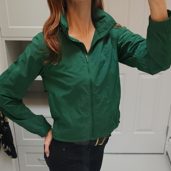 Lululemon Lightweight Hooded Jacket - Everglades Green - Picture 1 of 12